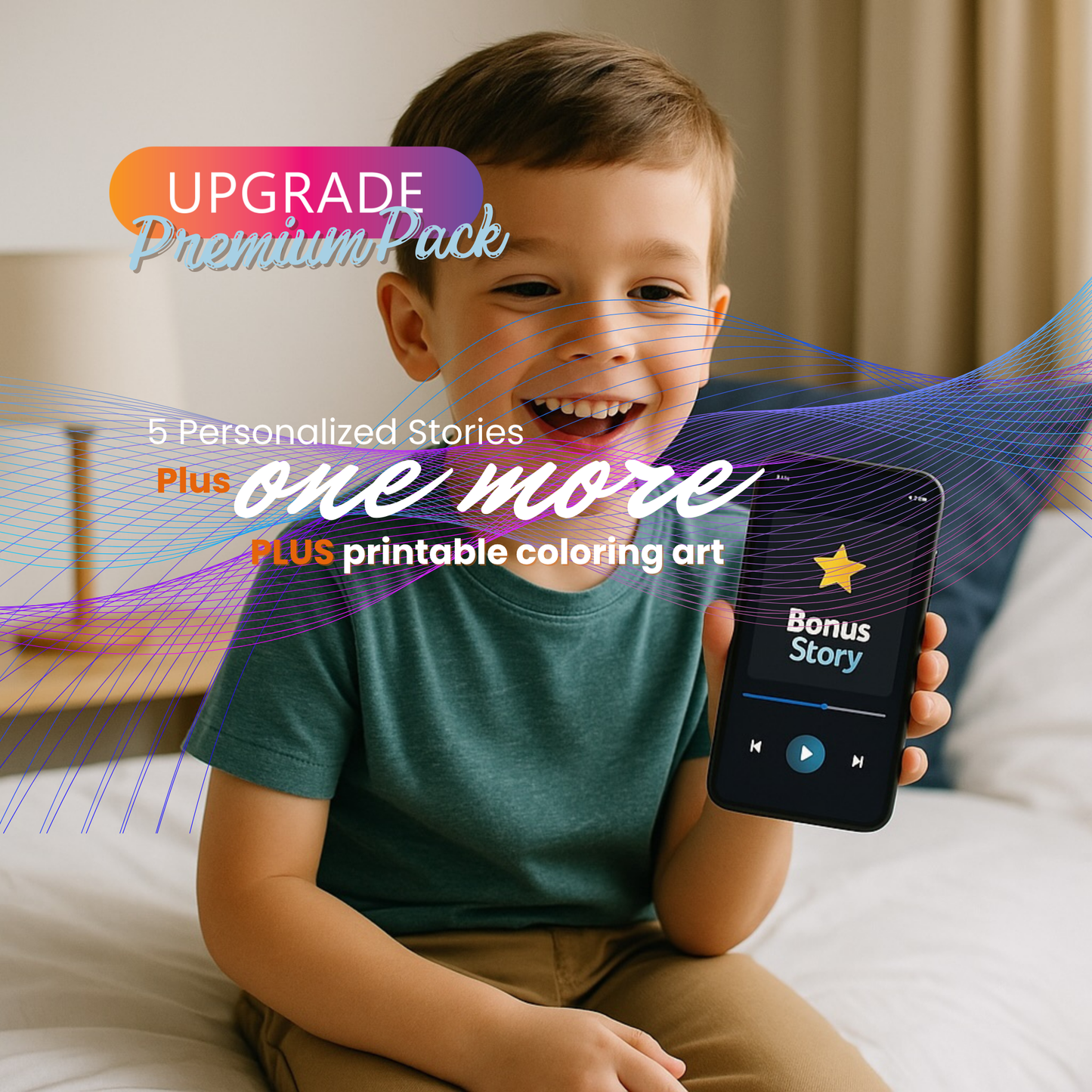 Premium Pack - Personalized Audio Stories for KIds