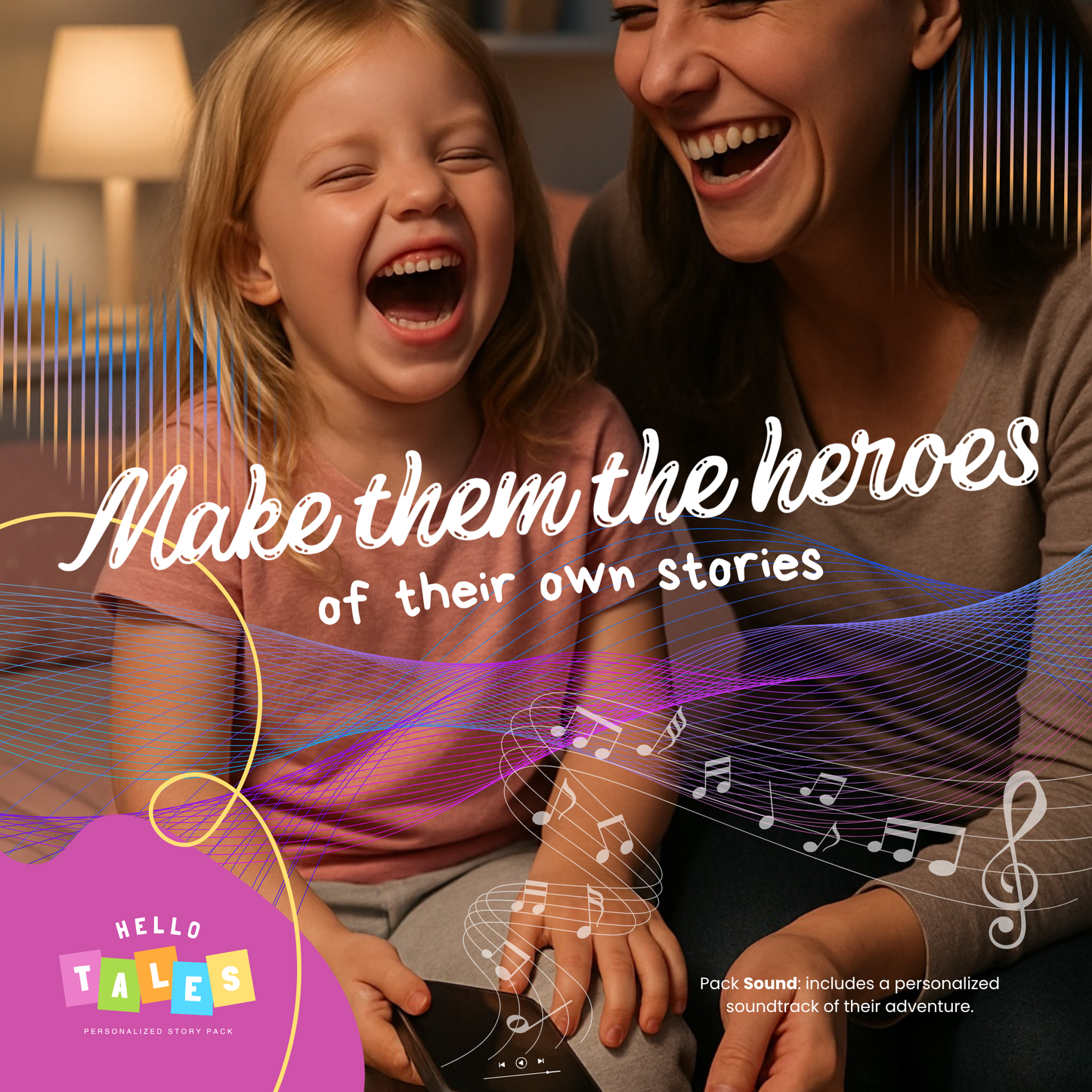 Personalized Audio Stories and Songs for Kids